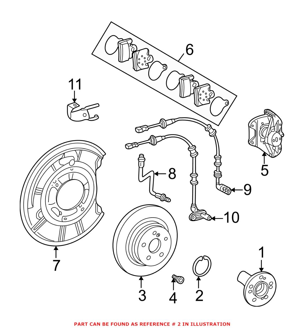 Mercedes Lock Ring 000472088000